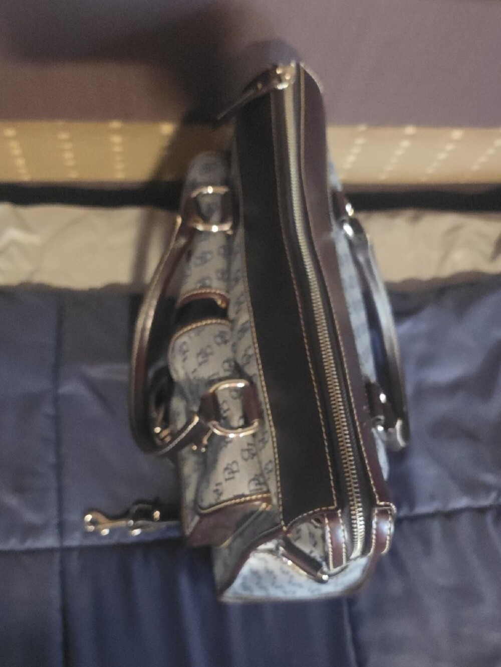 Vintage Dooney & Bourke Monogram Purse - Picture 3 of 9